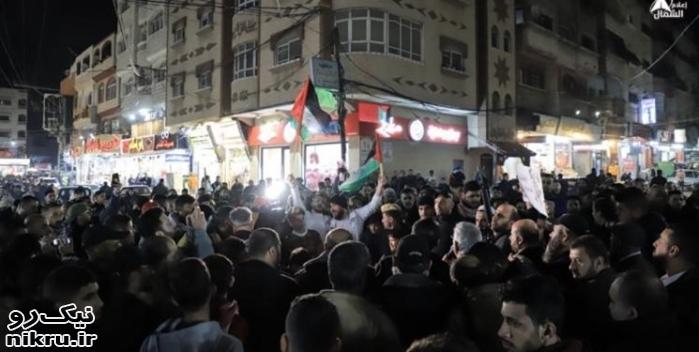  تظاهرات گسترده مردم فلسطین علیه جنایت صهیونیست‌ها: دست ما روی ماشه است