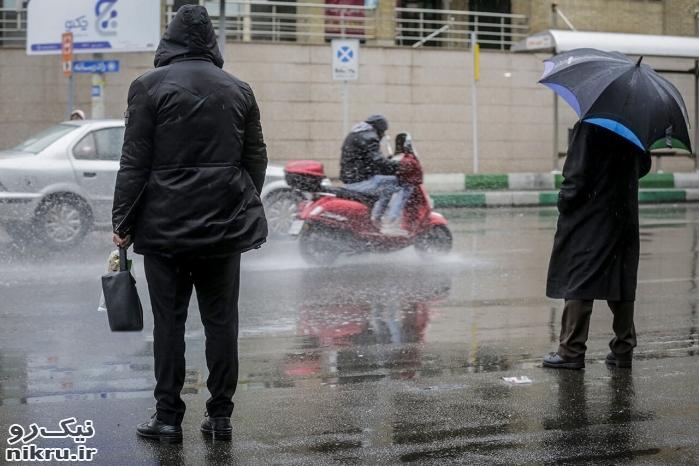 ادامه بارش‌های رگباری در ۱۱ استان
