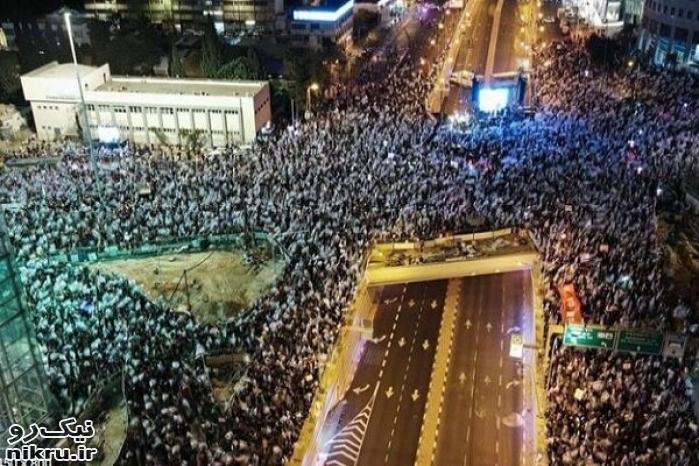 تظاهرات ۱۴۰ هزار نفری در هجدهمین هفته اعتراضات ضد نتانیاهو
