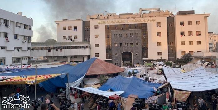  ۱۳ شهید و ده‌ها مجروح فلسطینی در بمباران بیمارستان الشفاء غزه