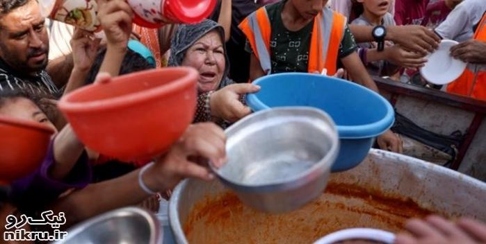  یک چهارم ساکنان غزه از گرسنگی رنج می‌برند