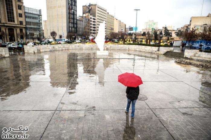 رگبار و رعد و برق در نوار شمالی کشور/ باد و گرد و خاک در تهران